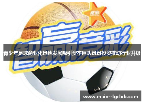 青少年足球商业化迅速发展吸引资本巨头纷纷投资推动行业升级